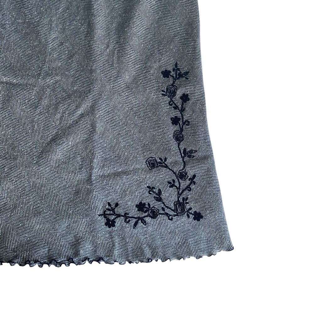 Vintage AGB Byer California Skirt With Embroidery, Size 14, Lined, NWT - Picture 3 of 9